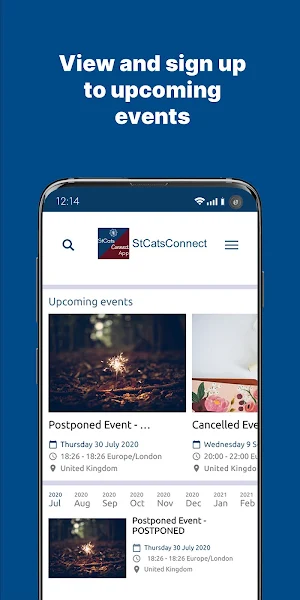 StCatsConnect App Screenshot 2