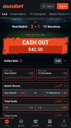 Maxibet Screenshot 3