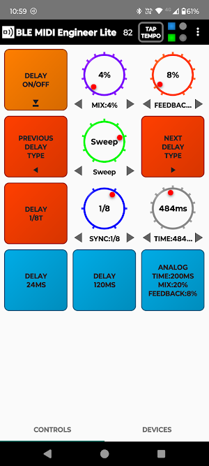 BLE MIDI Engineer Lite Screenshot 0
