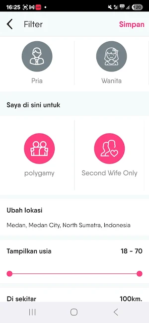 kencan poligami. Polygamy date Screenshot 1