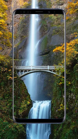 Waterfall Wallpapers and Backg Screenshot 1