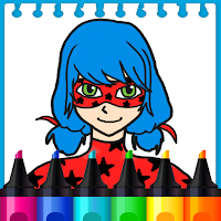 LadyBug Coloring Book Pages