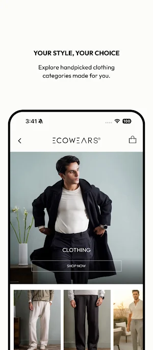 Ecowears Screenshot 1
