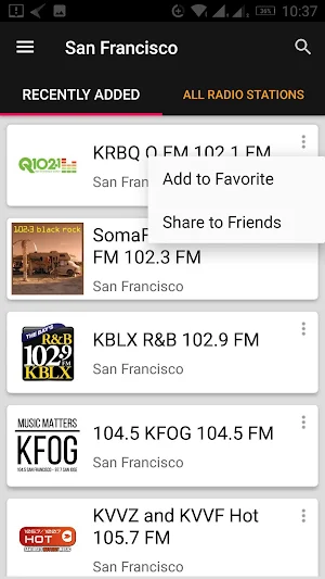 San Francisco Radio Stations - California, USA Screenshot 0