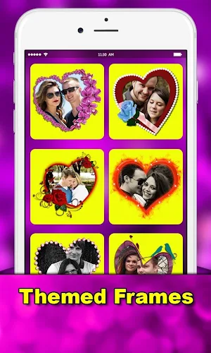 love photo greetings: love Romantic photo frames Screenshot 0