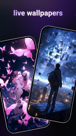 NoirWall 4K Live Launcher Screenshot 1