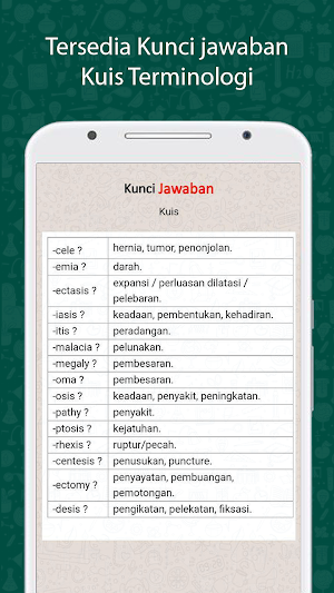 Kuis Terminologi Medis Screenshot 2