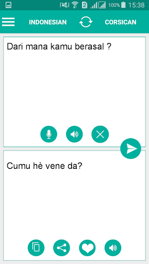 Corsican Indonesian Translator Screenshot 1