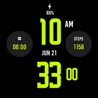 Hero Green Watch Face
