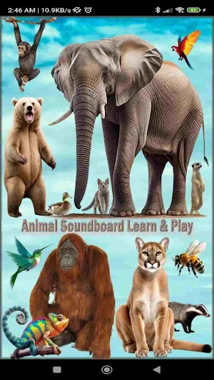 Animal Soundboard Learn & Play Screenshot 0
