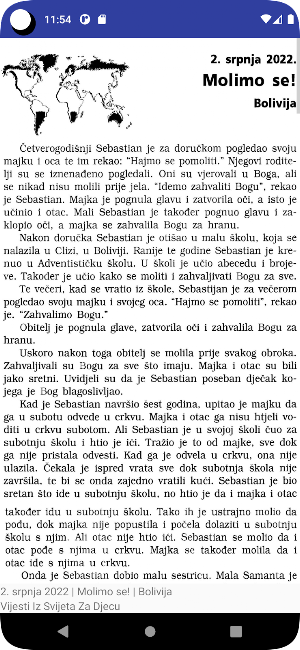 Vijesti Iz Svijeta Za Djecu 22 Screenshot 1