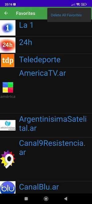 Saturn IPTV Screenshot 3
