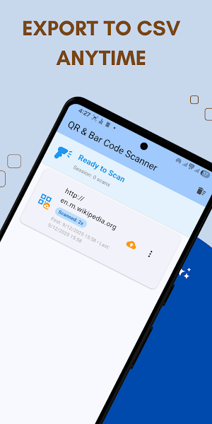 Scan to Sheet - QR Scanner Screenshot 3