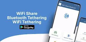 WiFi Share Via Bluetooth, USB Screenshot 0
