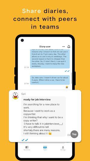 LangJournal – Spanish Diary Screenshot 3