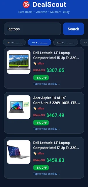 DealScout-Shopping Online Screenshot 2