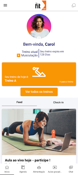 40 FIT APP Screenshot 0