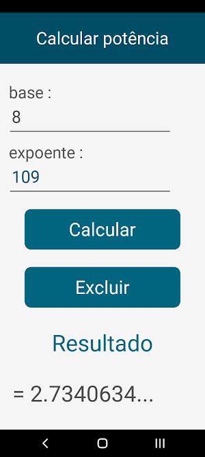 Power Calculator Screenshot 1