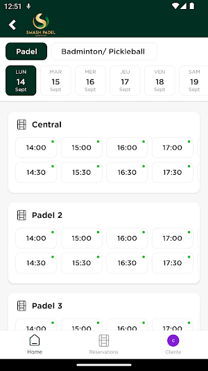 Smash Padel Sport Club Screenshot 3