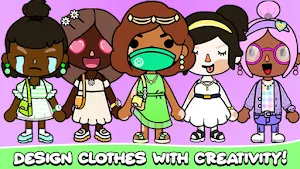 Toca World Paper Doll Screenshot 0