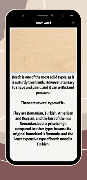 Types of Wood Screenshot 0