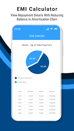 Easy EMI Loan Calculator Screenshot 2