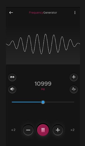 Frequency Sound Generator Screenshot 0