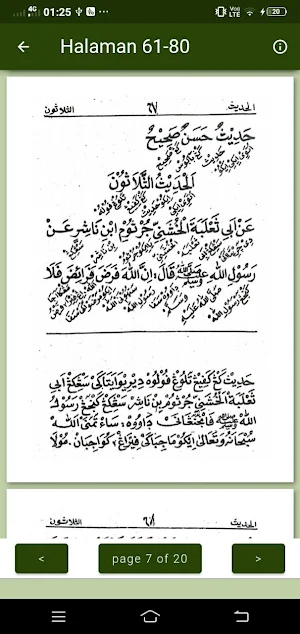 Arbain Nawawi Pegon Screenshot 2