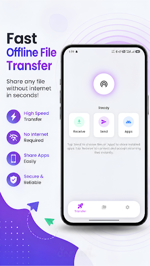 Zyro Share: File Transfer Screenshot 0