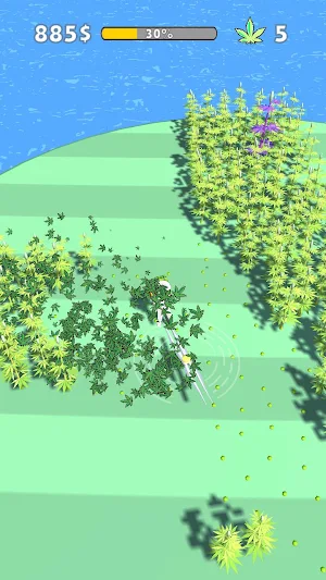 Collecting Weed: Plant growing Screenshot 3