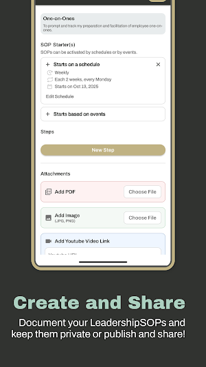 LeadershipSOPs App Screenshot 2