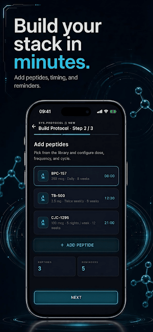 PepMod: Peptide Tracker Screenshot 0