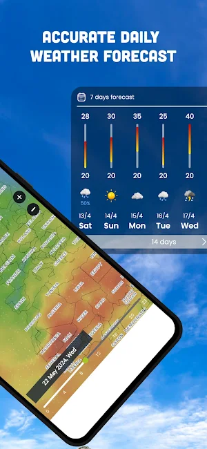WeatherWiz: Forecast & Radar Screenshot 1