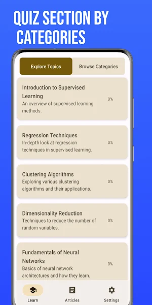 BetterAI - Learn and Quiz Screenshot 1