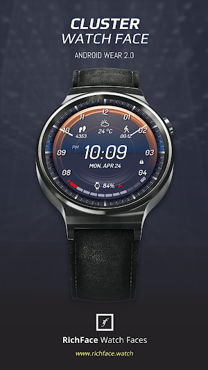 Cluster Watch Face Screenshot 0