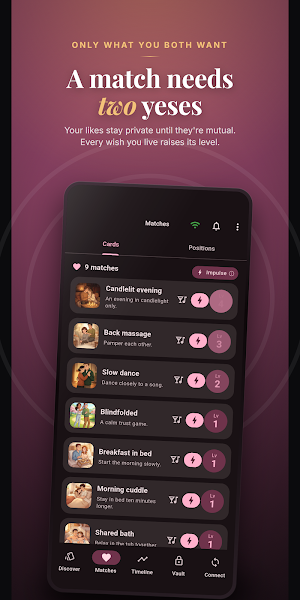 Veluna: App for couples Screenshot 3