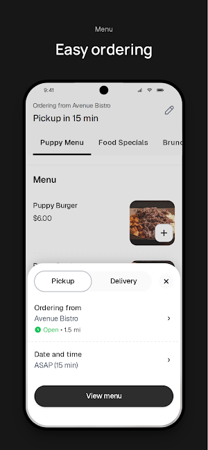 Avenue Bistro Screenshot 2