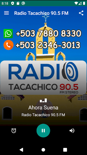 Radio Tacachico 90.5 FM Screenshot 1