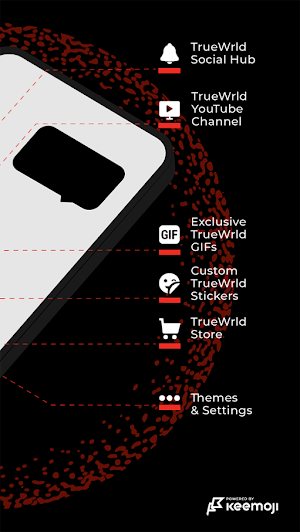 TrueWrld Official Keyboard Screenshot 1