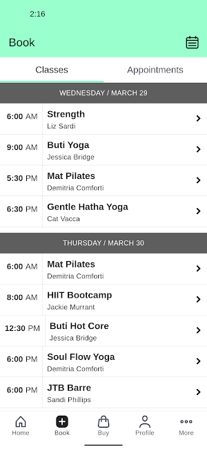 JTB Wellness Screenshot 1