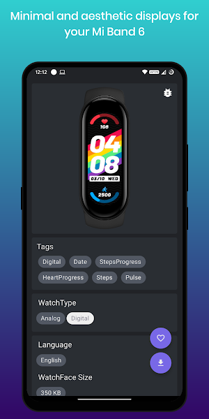 Mi Band 6 Watch Faces Screenshot 1
