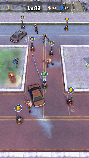 Zombie Attack Puzzle Screenshot 3
