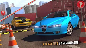 Classic Car Parking  Driving Screenshot 1