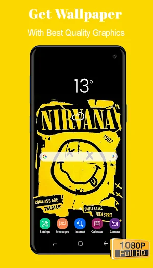 Nirvana Wallpaper Screenshot 2