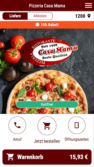 Pizzeria Casa Mama Screenshot 0