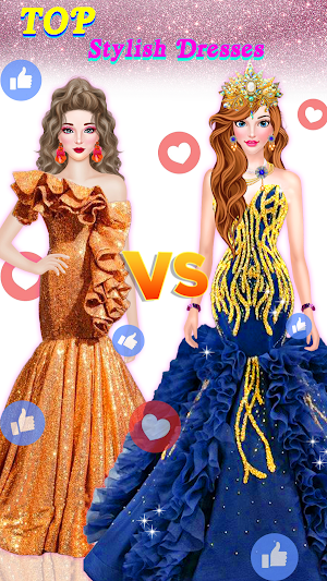 Super Fashion Princess Dressup Screenshot 2