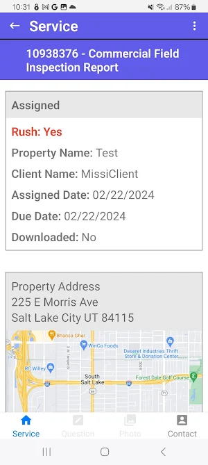 SFS Mobile App Screenshot 3