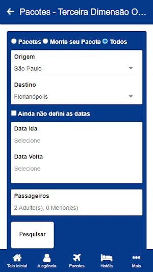 Terceira Dimensão Operadora Screenshot 2