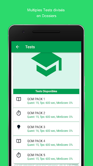 QCM Dossiers Orthopédie Screenshot 3