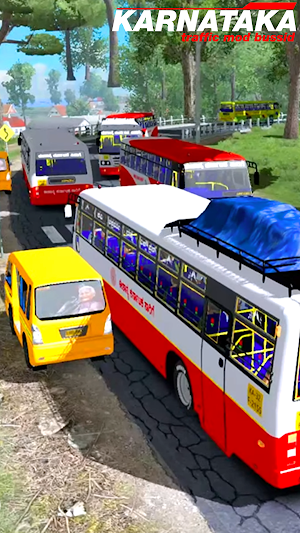 Karnataka Traffic Mod Bussid Screenshot 1